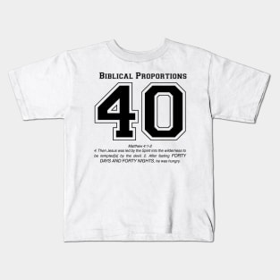 Biblical Numbers Kids T-Shirt